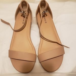 Torrid Size 11 Tan Block Heel